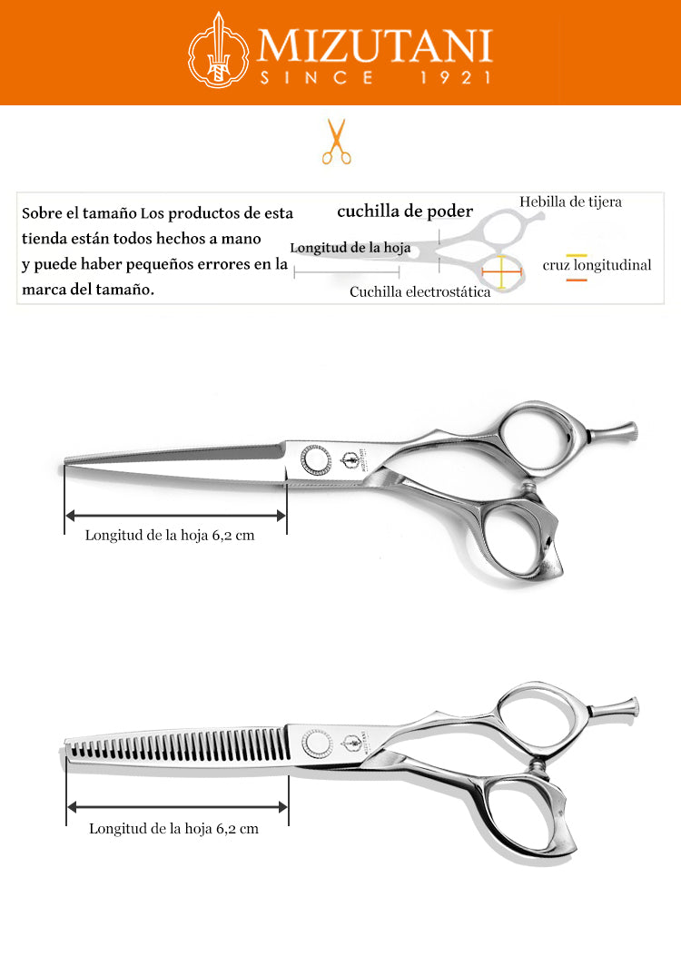 Kit de Tijeras de Peluquería Profesional - Calidad y Precisión para tu Estilo