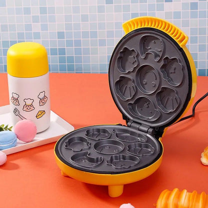 🥞 Mini Panqueques en Segundos con Nuestra Máquina de 7 Diseños 🥞