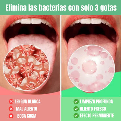 Breatify® Gotas Naturales para Eliminar el 😷 Mal Aliento